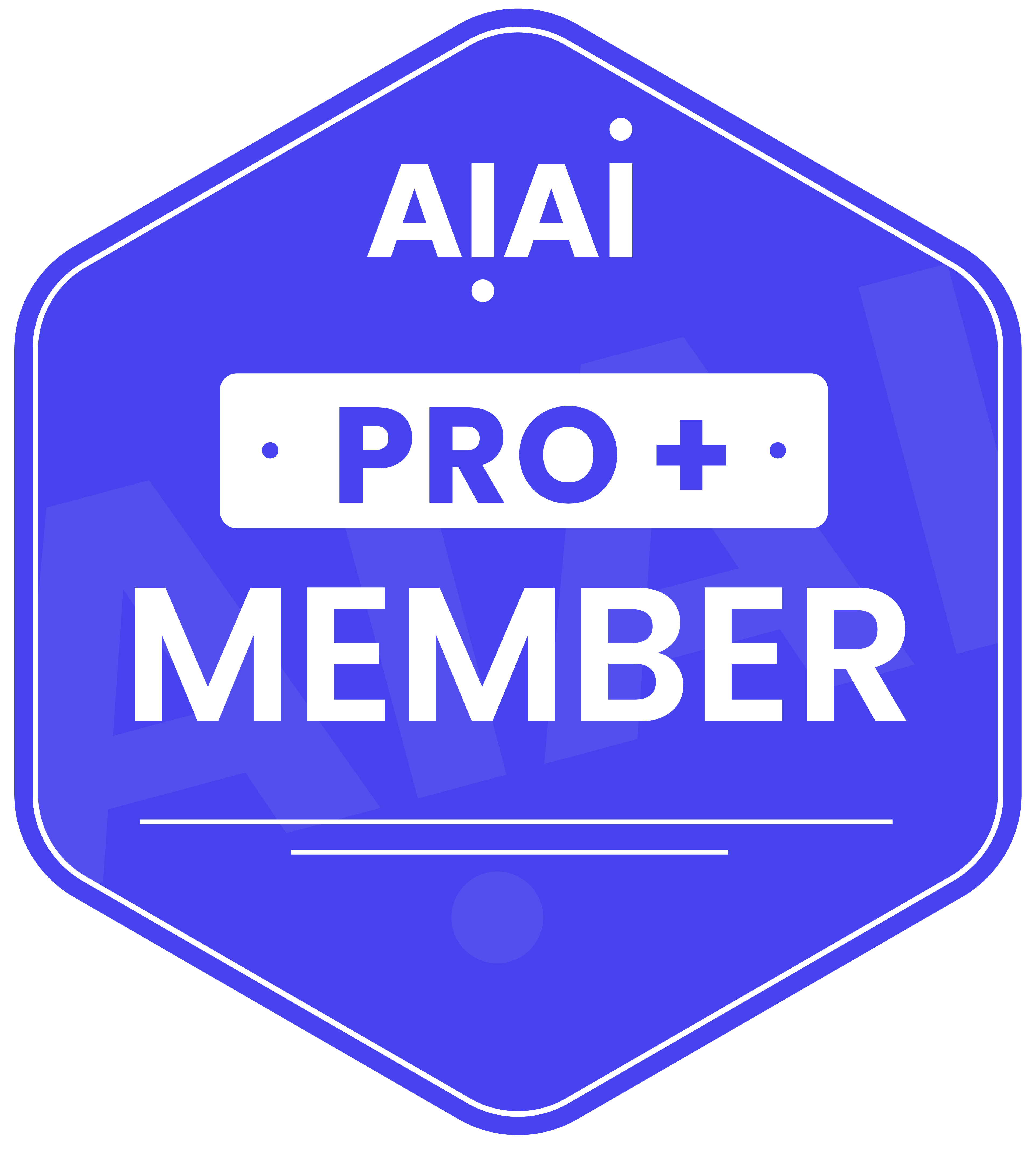 aiai pro plus membership badge