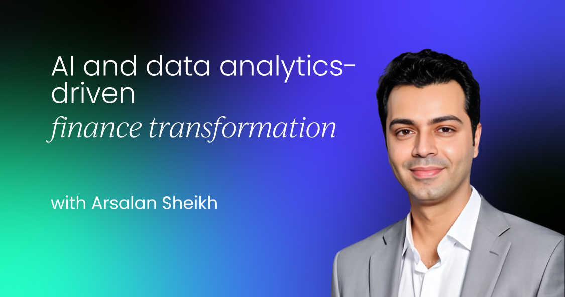 AI and data analytics-driven finance transformation