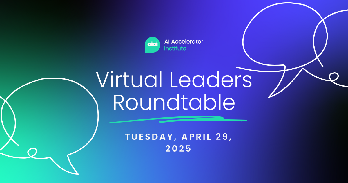 Virtual leaders roundtable: Accelerate IT maturity in 2025 with AI Virtual leaders roundtable: Accelerate IT maturity in 2025 with AI