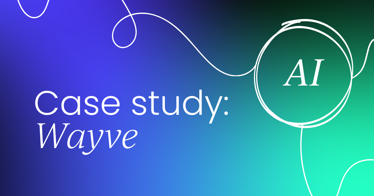 Case study: Wayve