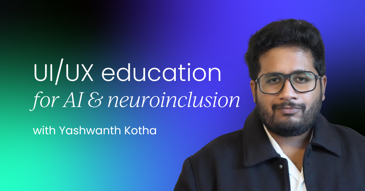 Reimagining UI/UX education for AI and neuroinclusion