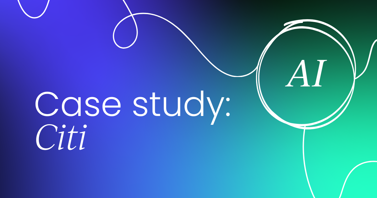 Case study: Citi