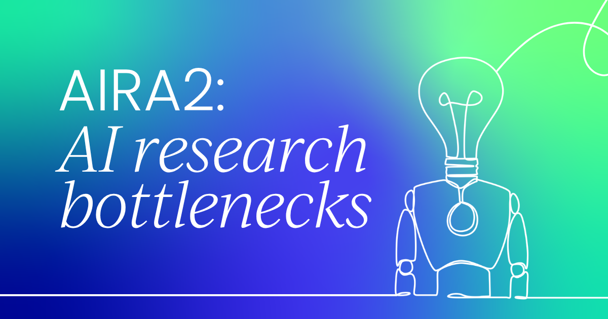 How AIRA2 breaks AI research bottlenecks