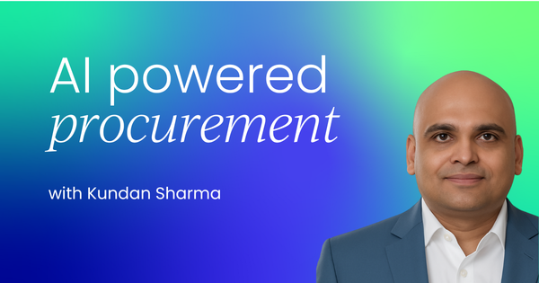 AI-powered procurement:  Turning messy data into strategic advantage