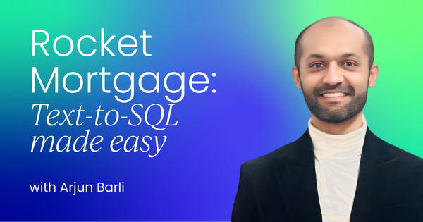 Unlocking the power of data: How we built text-to-SQL with agentic RAG at Rocket Mortgage