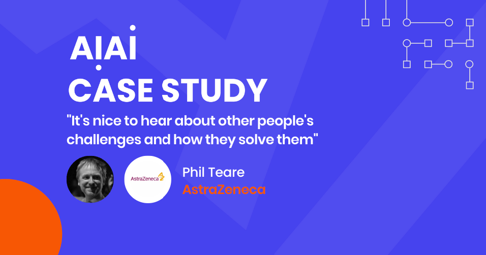 "It's nice to hear about other people's challenges and how they solve them", Phil Teare, Director CV at AstraZeneca