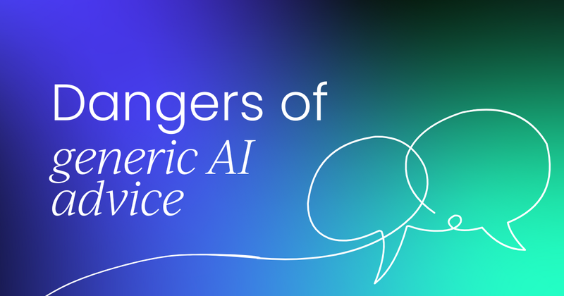 The hidden risk of one-size-fits-all AI advice