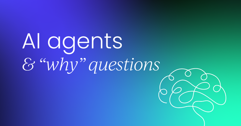 AI agents struggle with “why” questions:  a memory-based fix