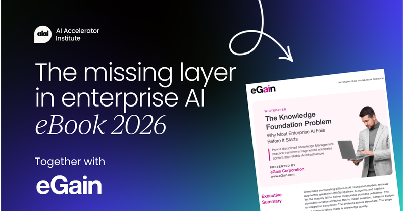 The missing layer in enterprise AI - eBook 2026